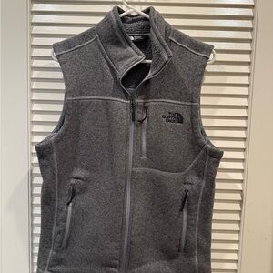 Jordan Men's Charcoal Gray Fleece Vest - Zip Front